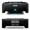 Chord Electronics Ultima 3 mono 480W power amplifiers – front and rear panels
