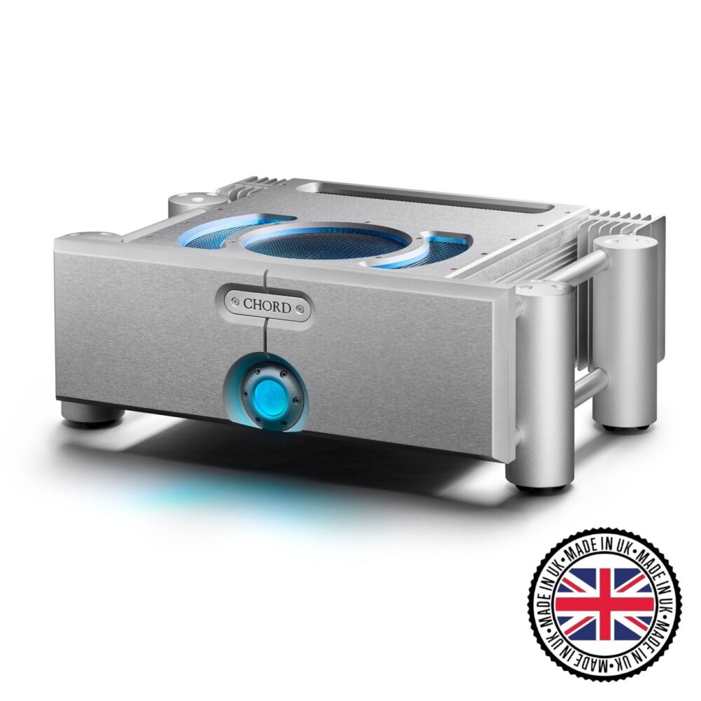 Main image of the Chord Electronics Ultima 5 stereo 300W power amplifier. Made in Britain