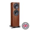 Main image of the Fyne Audio F704SP High End floorstanding speakers with What Hi-Fi? award. Made in the UK.