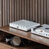 Silver Chord Electronics Hugo M Scaler alongside the Hugo TT2 from the Table Top Range