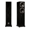 Fyne Audio F502S in Black Oak finish – rear panel view