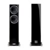 Fyne Audio F502SP speakers in Piano Gloss Black finish – front and rear panels
