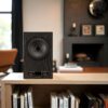 Fyne Audio F5E – lifestyle photograph of the speakers in a home setting.