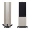 Fyne Audio F704SP in white finish with grilles and rear panel
