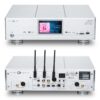 Cary Audio DMS-800 Professional Version audio streamer – front panel and rear view showing inputs and outputs.