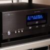 Cary Audio DMC-600SE in a black finish – detailed view of the front panel.