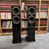 Fyne Audio F502S floorstanding speakers featured in a What Hi-Fi? magazine review