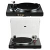 Rekkord M600 – high-end manual turntable – front and rear views