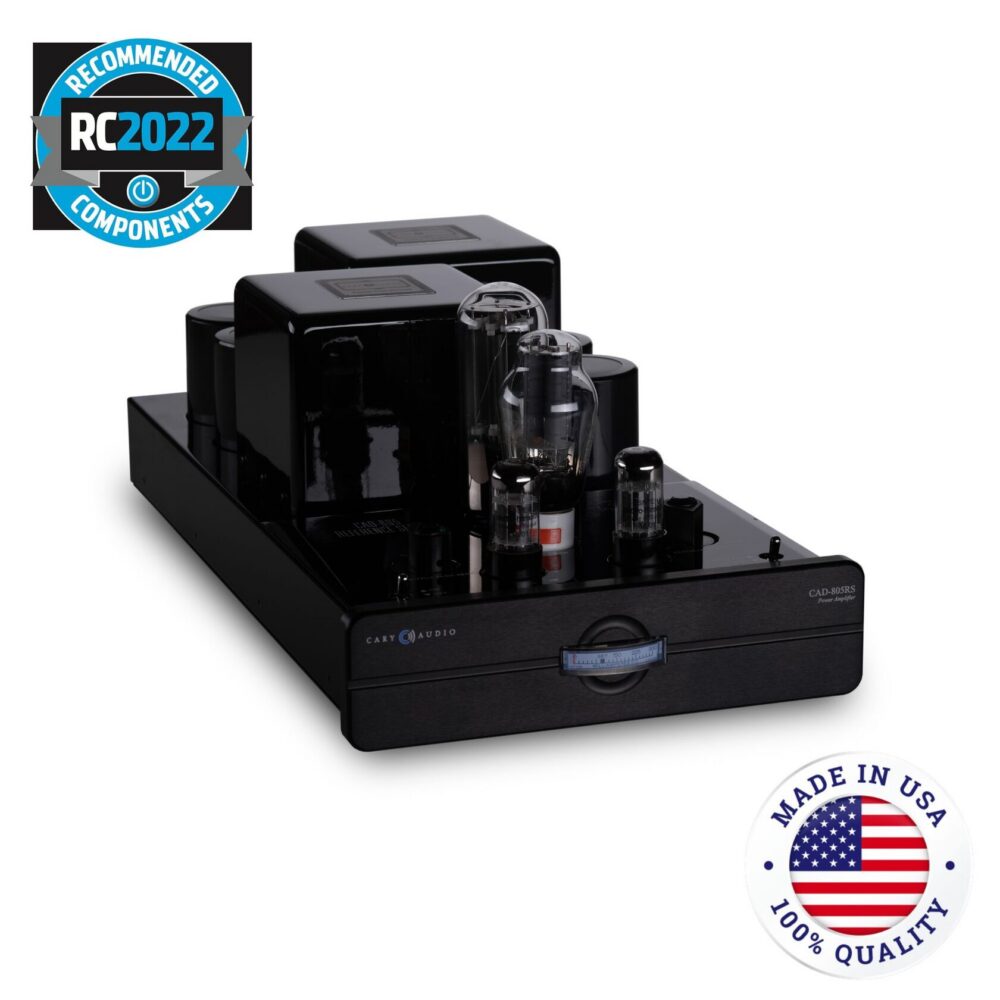 Main image of the Cary Audio CAD-805RS tube power amplifier (monoblocks). Made in the USA.