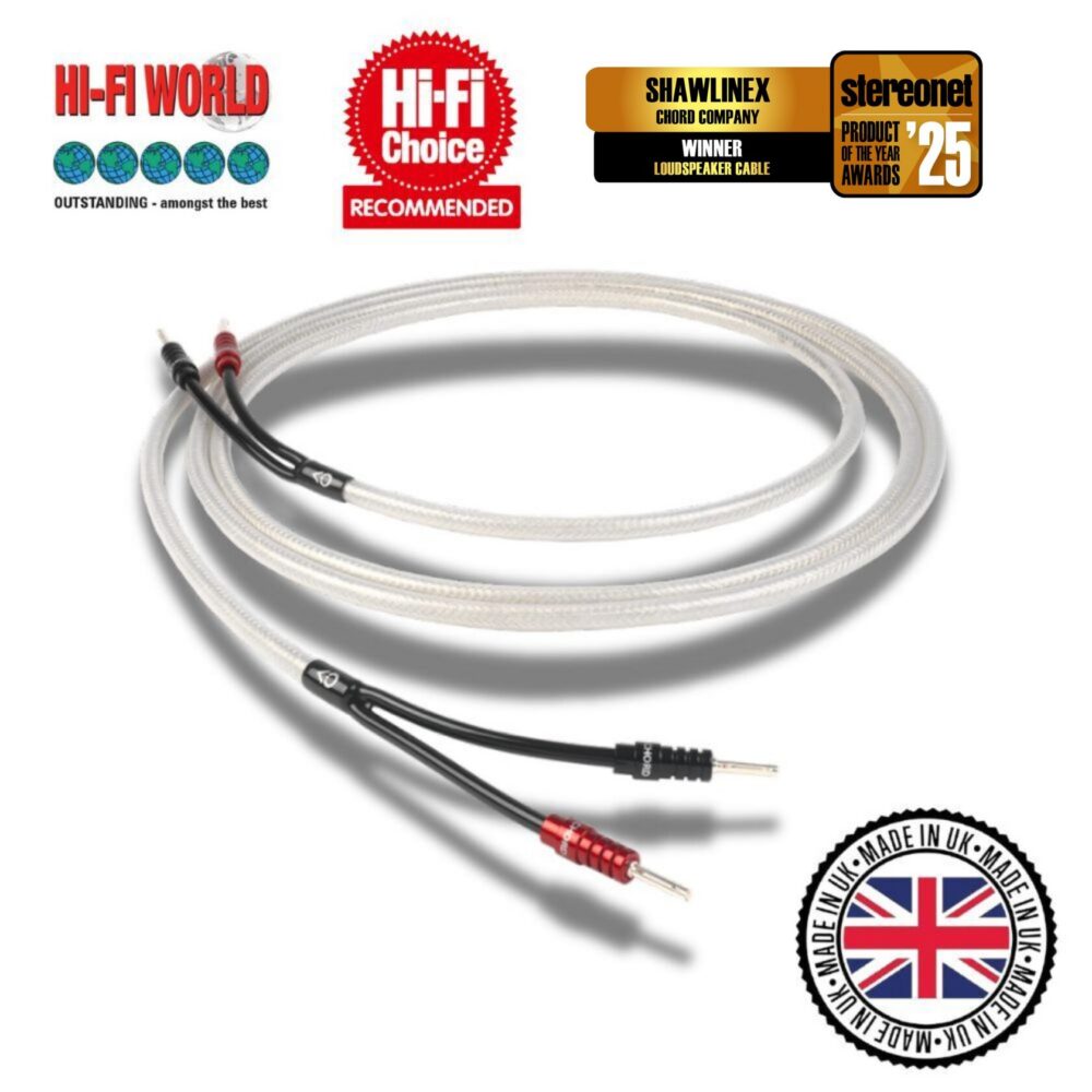 Chord Company ShawlineX Speaker Cable