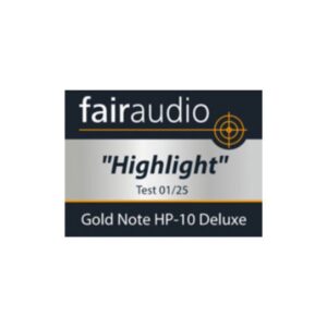 Fair Audio HighLight – Gold Note HP-10 award