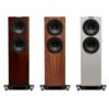 Fyne Audio F703SP IsoFlare speaker – different finishes – Piano Gloss Black, White, Walnut
