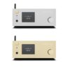 Gold Note IS-10 streaming integrated amplifier – gold and silver finishes