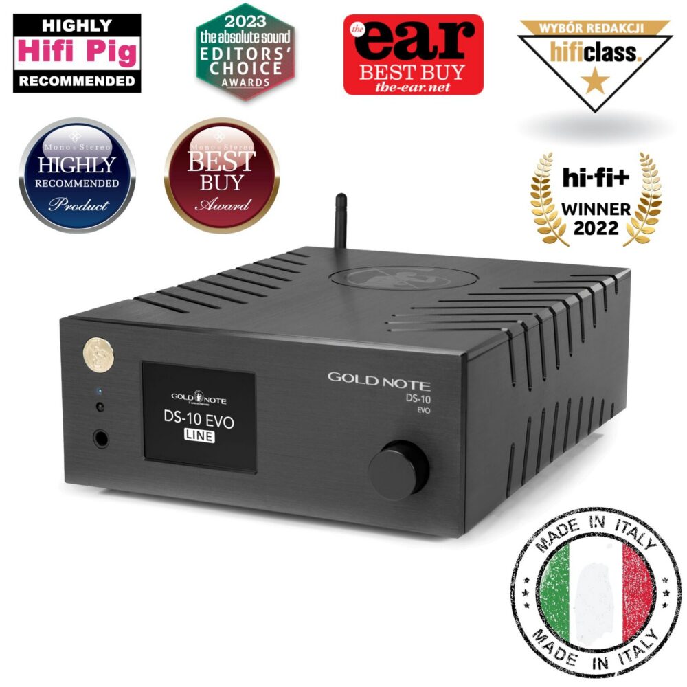 Gold Note DS-10 EVO – Multi-awarded and Made in Italy