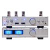 Cary Audio SLP-05 dual-chassis preamp in a silver finish.