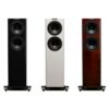 Fyne Audio F702SP IsoFlare speaker – different finishes – Piano Gloss Black, White, Walnut