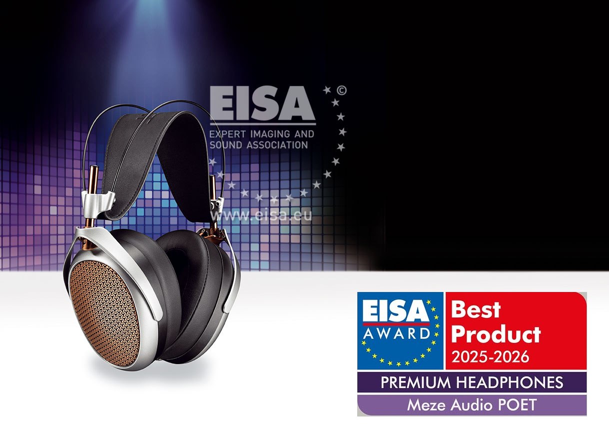 The POET won this year's EISA award for Best Premium Headphones!
