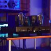 Cary Audio CAD-300 SEI integrated amplifier on a rack in a Hi-Fi system.