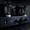 Cary Audio CAD-300 SEI front panel with power switch and manufacturer logo.