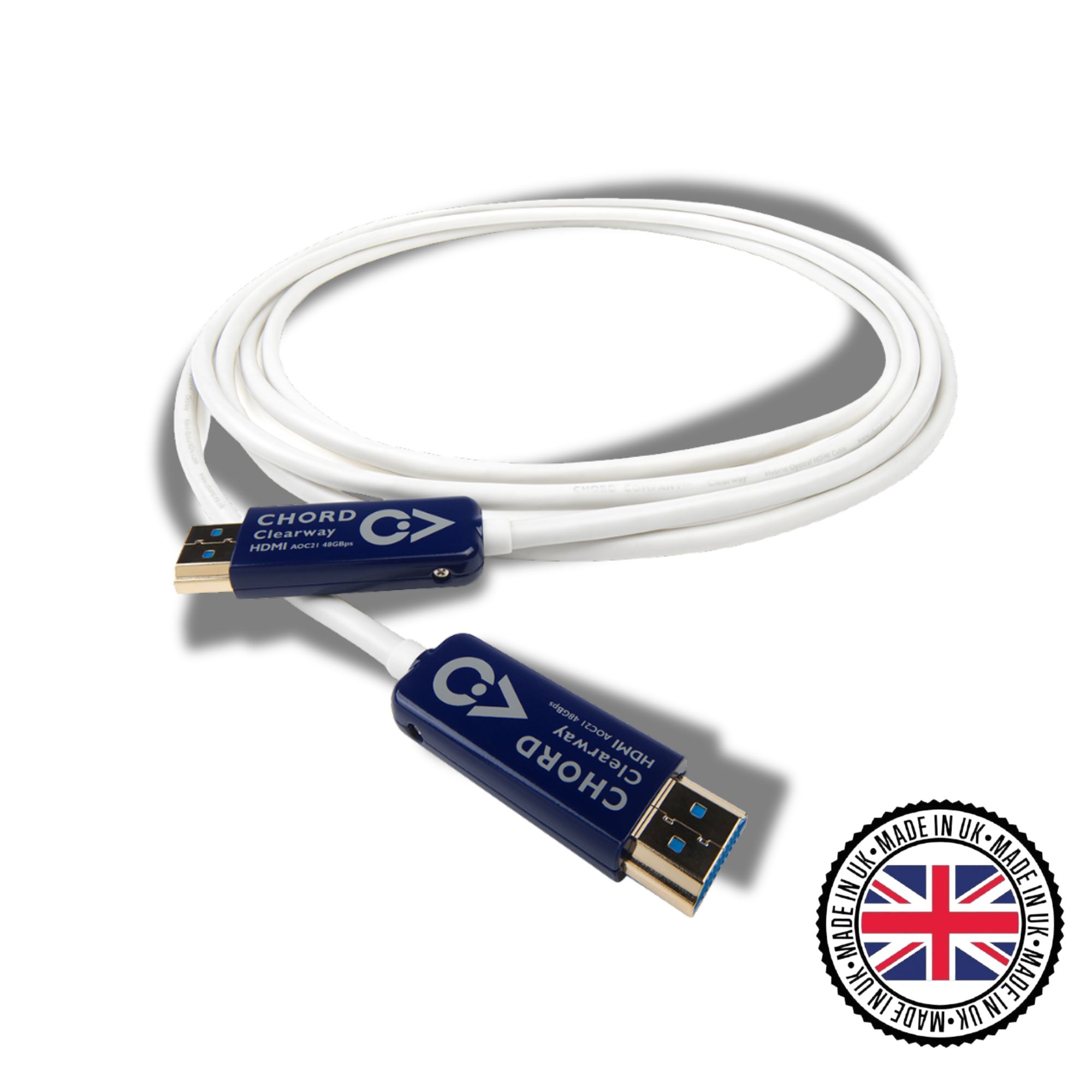 Chord Clearway HDMI AOC kaabel – toodetud Suurbritannias