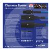 Chord Clearway Power mains cable - box rear view