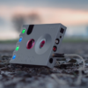 Silver Chord Electronics Hugo 2 with headphones connected