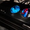 Signature illuminated windows of the Chord Electronics Symphonic phono stage