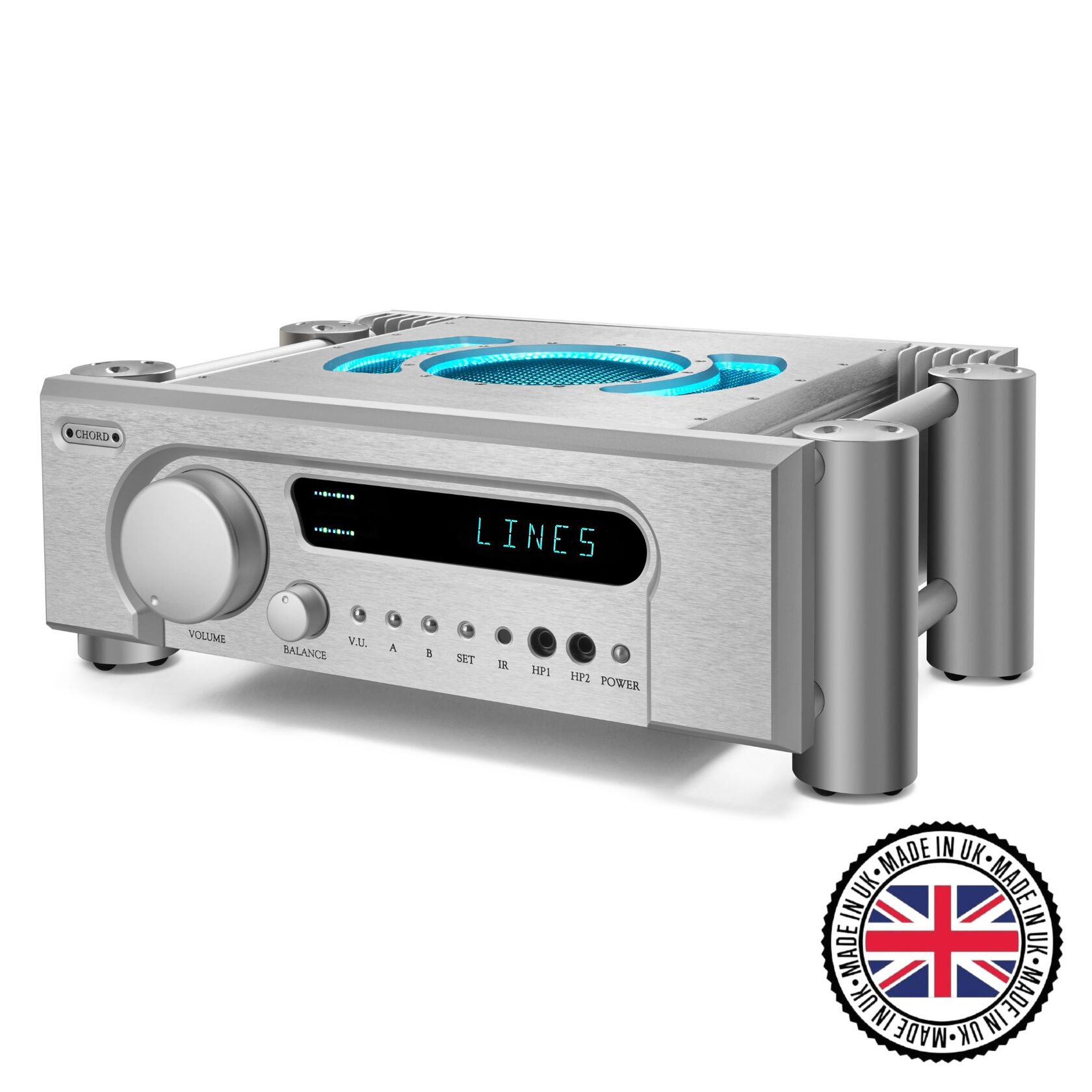 Main image of the Chord Electronics Ultima Pre 2 preamplifier. Made in Britain