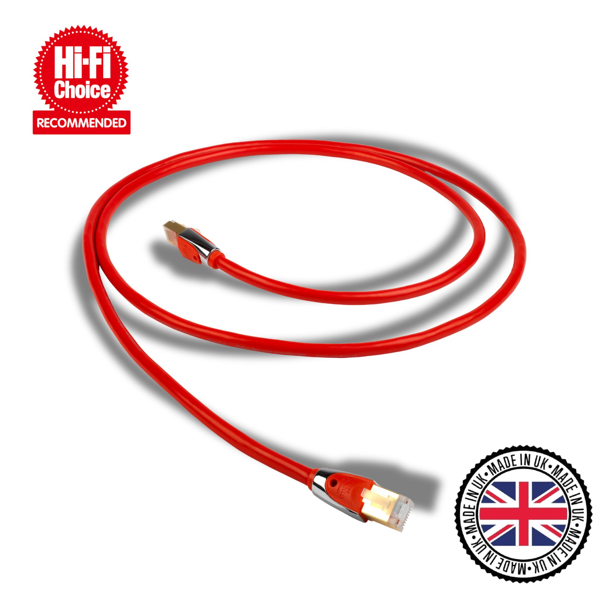 Chord Shawline Streaming ethernet cable – UK-build – Hi-Fi Choice award