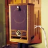 Fyne Audio Vintage 5 with grille and Chord Company speaker cable