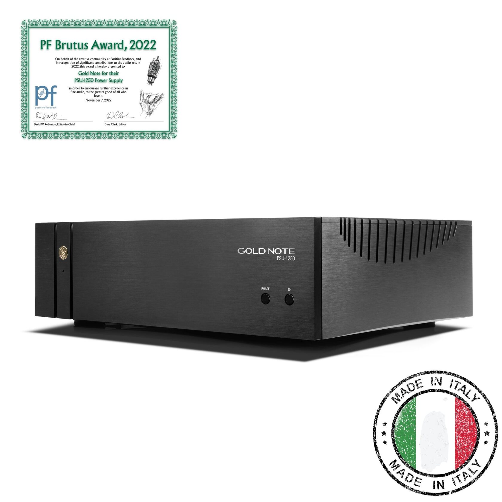 Gold Note PSU-1250 maitinimo šaltinis High End garso aparatūrai