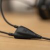 In-line volume control on the Boom Mic cable