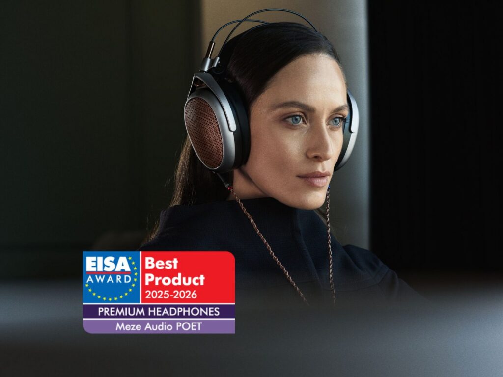 The POET won this year's EISA award for Best Premium Headphones!