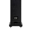 Fyne Audio F55E – rear panel of the standmount speakers.