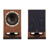 Fyne Audio F5S in Natural Wood finish – with and without grille.