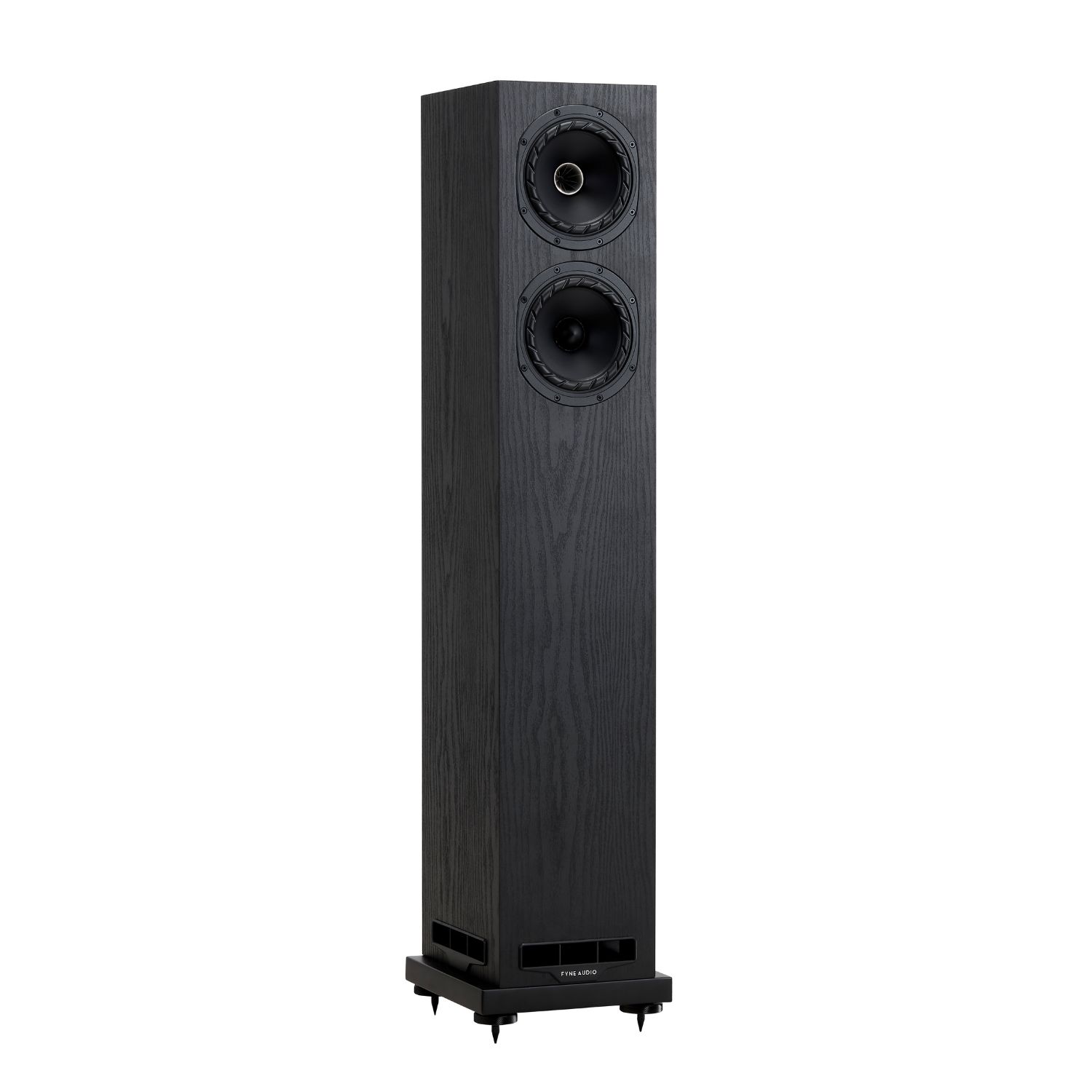 Main image of the Fyne Audio F55E floorstanding speakers.