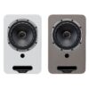 Fyne Audio Cubitt 5 active speakers – Arctic White and Pearl Titanium finishes