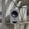 Fyne Audio Cubitt 5 active speakers – front panel with Isoflare driver