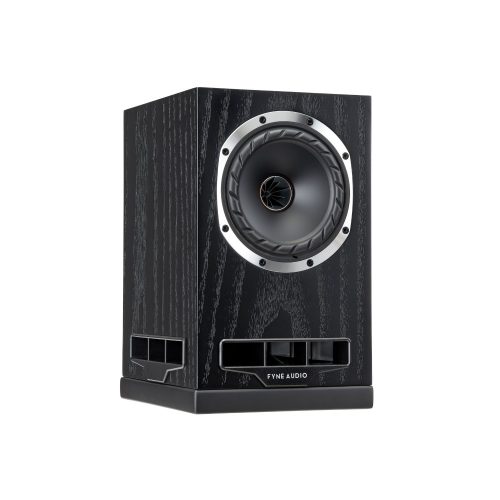 Main image of the compact Fyne Audio F5S bookshelf speakers.
