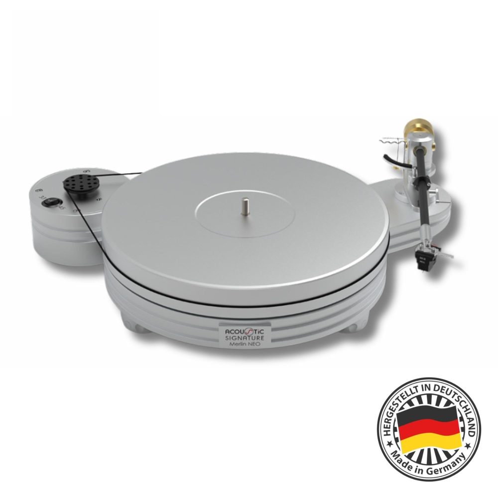 Acoustic Signature Merlin NEO. Compact turntable. Made in Germany
