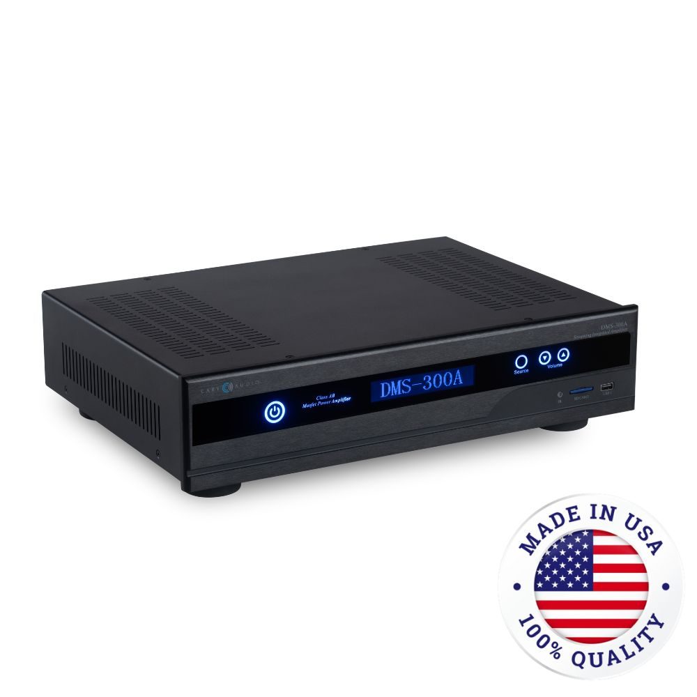 Main image of the Cary Audio DMS-300A streaming integrated amplifier. Made in the USA.