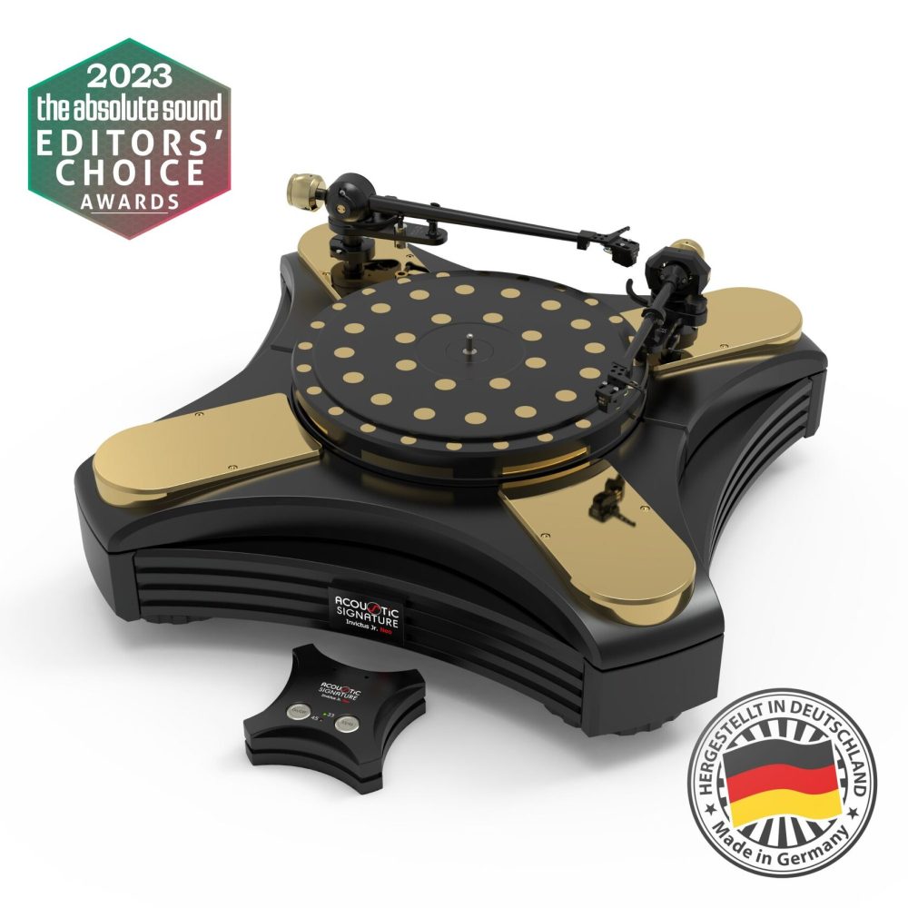 Acoustic Signature Invictus Jr NEO turntable. Made in Germany