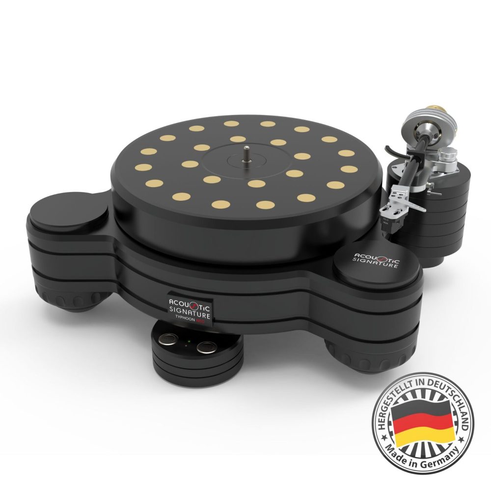 Acoustic Signature Typhoon NEO turntable. Made in Germany