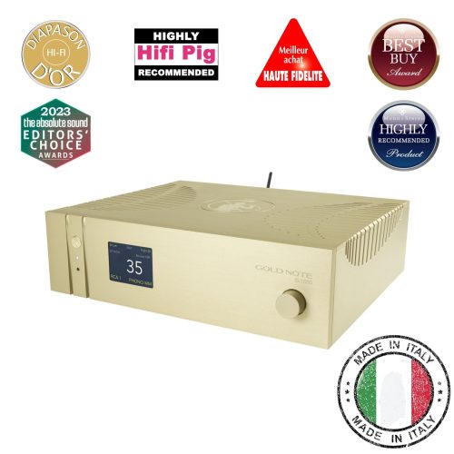 Gold Note IS-1000 – awards and Made in Italy