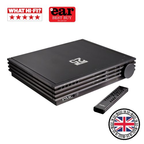 PMC cor integrated amp with awards. Made in UK