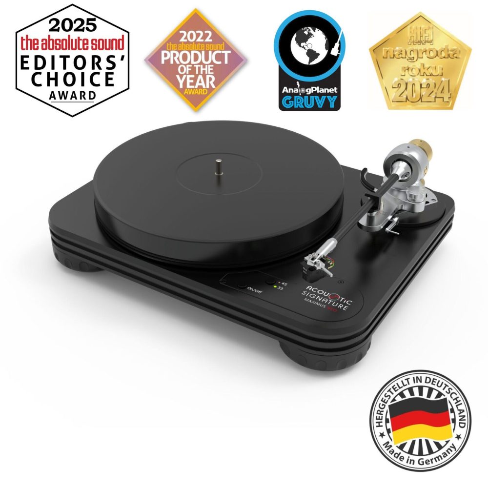 Acoustic Signature Maximus NEO award-wining turntable