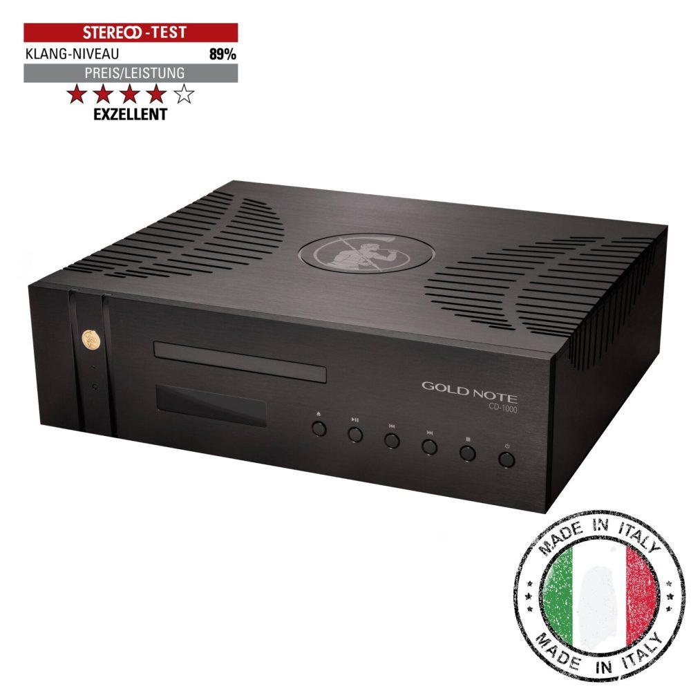 Gold Note CD-1000 MKII – Reference compact disc player