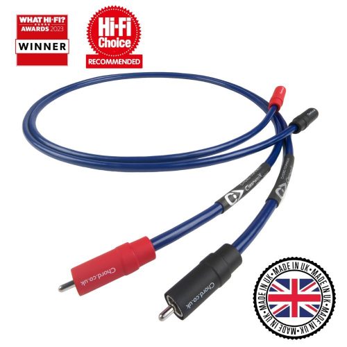 Main image of the Chord Company ClearwayX ARAY RCA interconnect cable with awards. Made in the UK.
