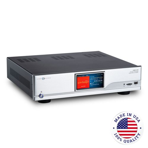 Main image of the Cary Audio DMS-650 streaming dac. Made in the USA.