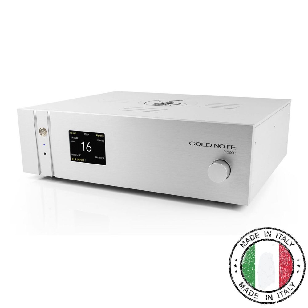 Gold Note P-1000 preamp. Made in Italy
